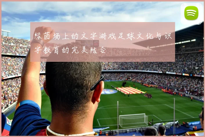 绿茵场上的文字游戏足球文化与识字教育的完美结合